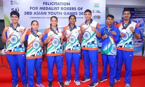 BFI felicitates young Indian boxers for landmark performance at Asian Youth Games