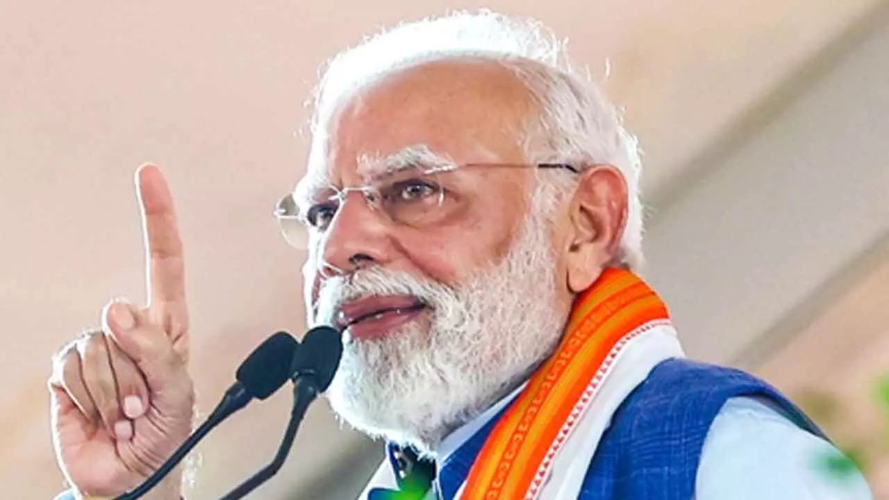 PM Modi accuses Congress-RJD of feud over CM face, invokes ‘Jungle Raj’ at Arrah rally PM Modi accuses Congress-RJD of feud over CM face, invokes ‘Jungle Raj’ at Arrah rally