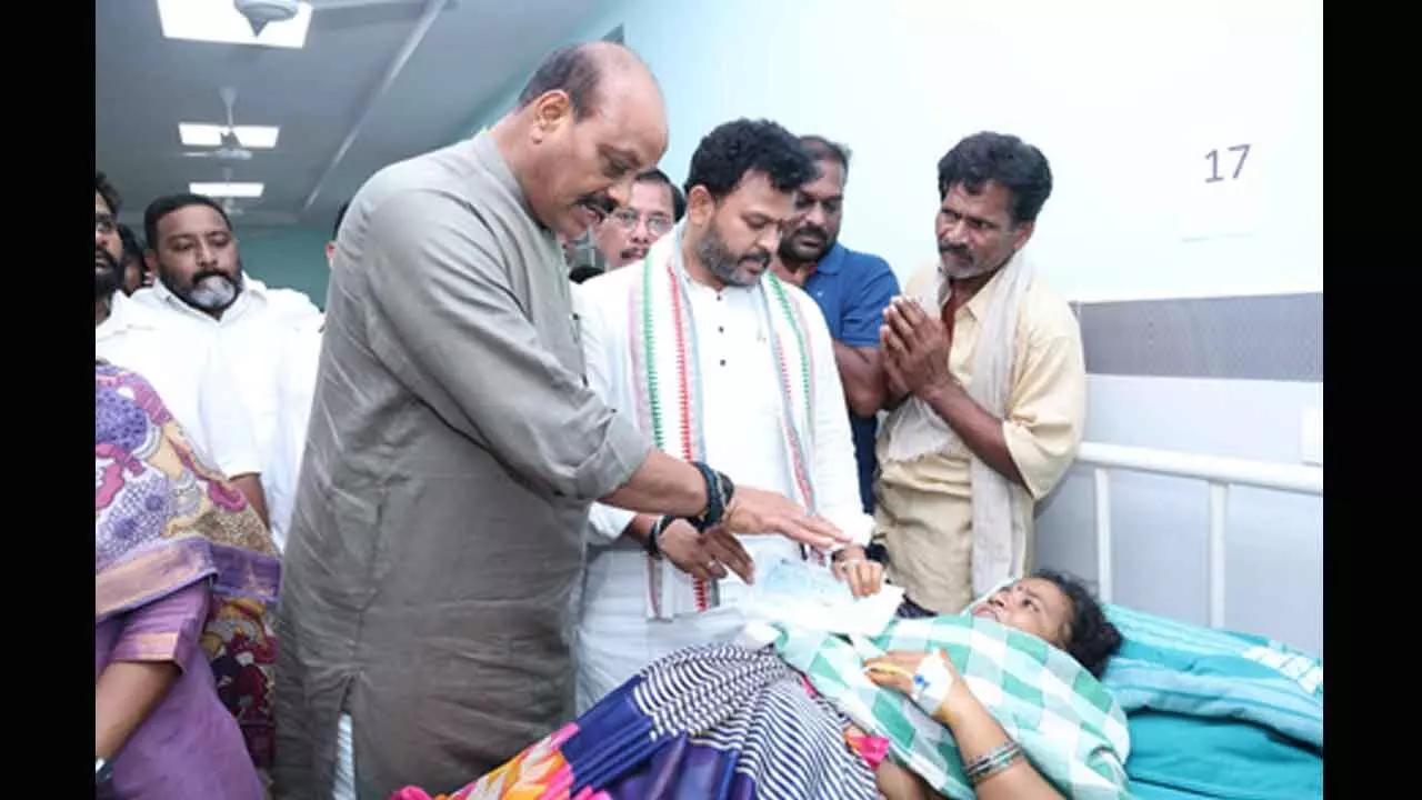 Andhra temple stampede: 11 of the injured recovering at hospital Andhra temple stampede: 11 of the injured recovering at hospital