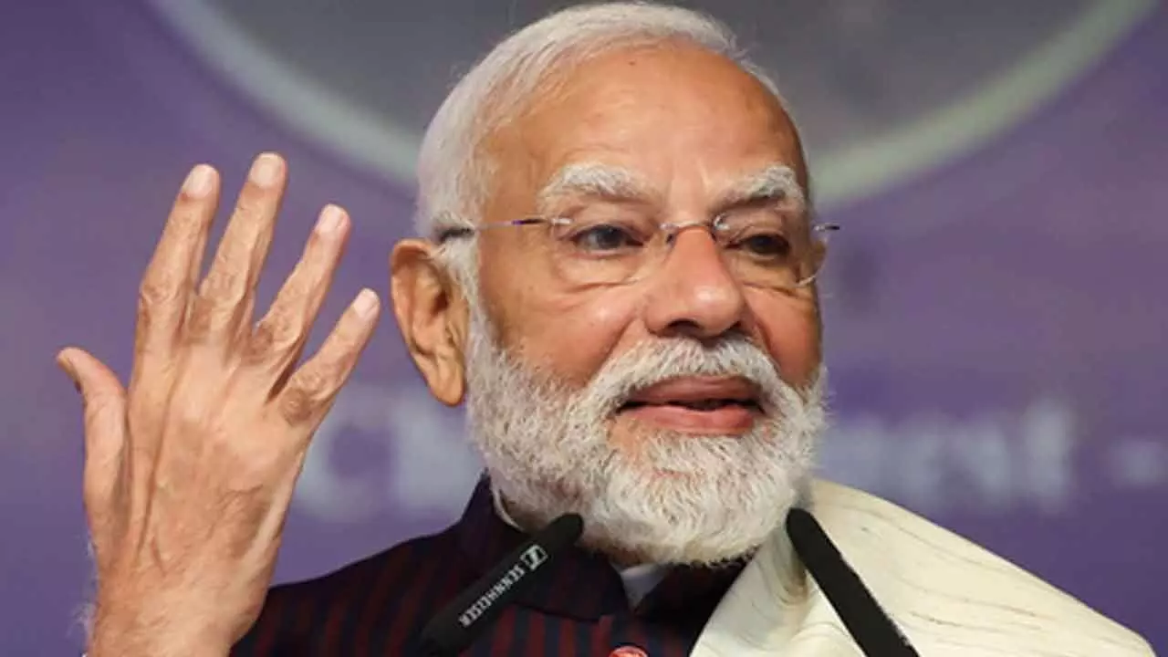 PM Modi hails ISRO for launch of India’s heaviest communications satellite PM Modi hails ISRO for launch of India’s heaviest communications satellite