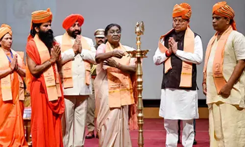 President Murmu highlights link between healthy society and developed India