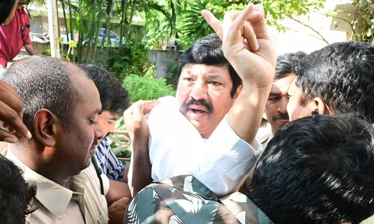 Fuss over Jogi arrest baseless: Sattibabu Fuss over Jogi arrest baseless: Sattibabu