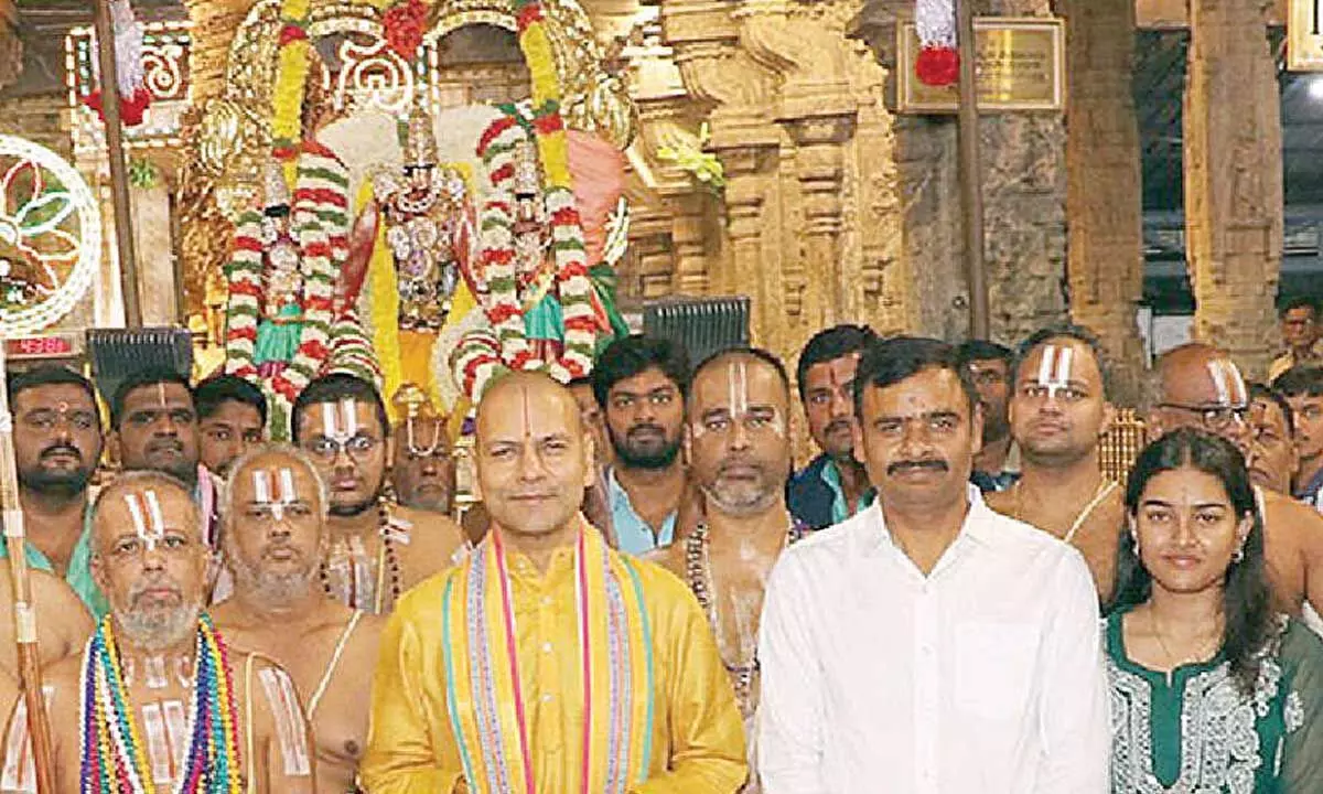 Kaisika Dwadasi Asthanam held at Tirumala temple Kaisika Dwadasi Asthanam held at Tirumala temple