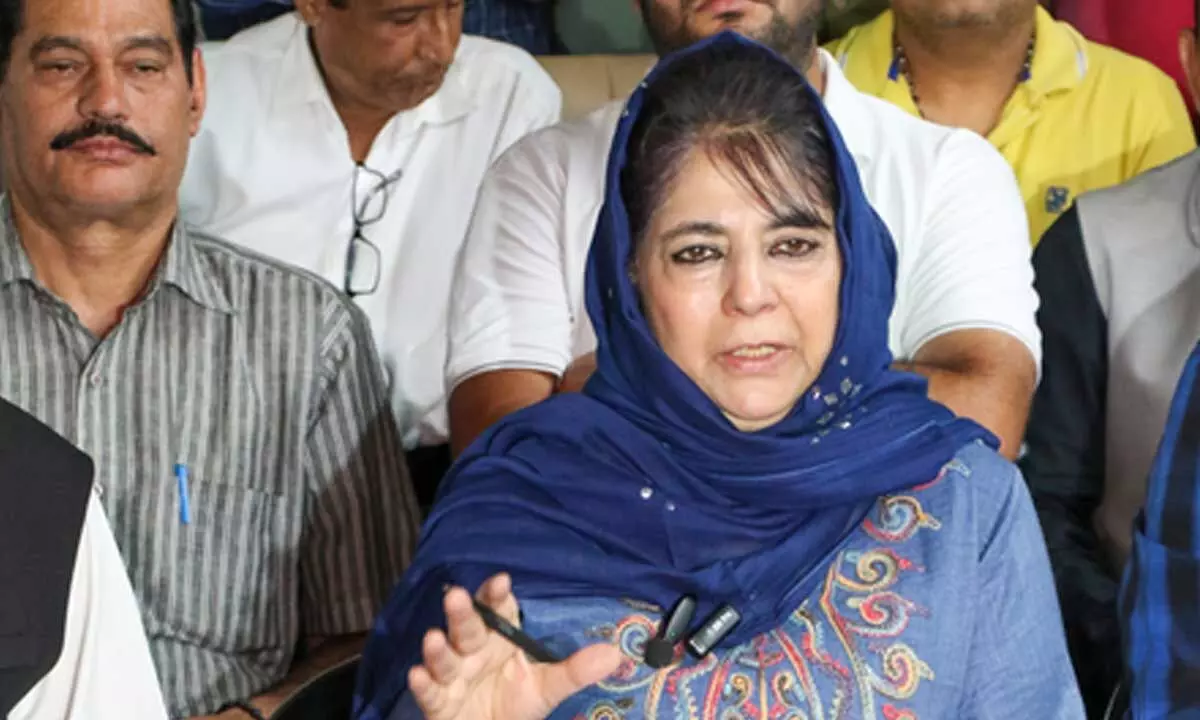 Mehbooba Mufti in HC, seeks repatriation of undertrial prisoners lodged in jails outside J&K