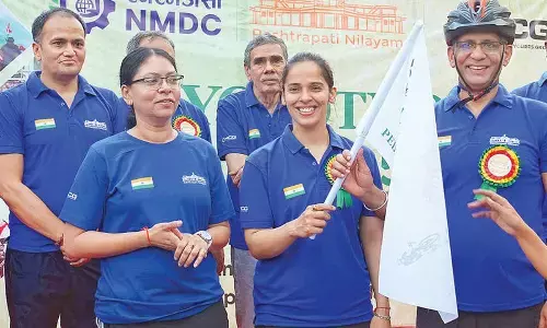 TASA team joins Saina Nehwal to champion sustainability in ‘Pedal for Planet’