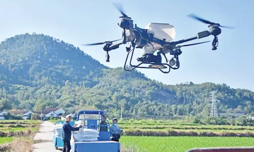 Agri drones are taking off globally, saving farmers time and money