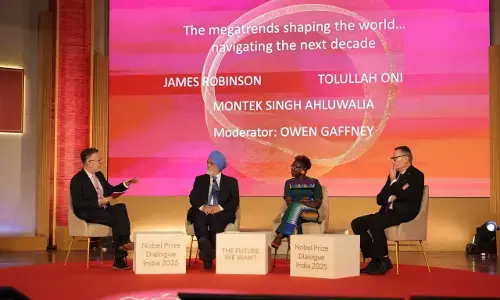 Nobel Laureates, Scientists, and Students Converge at IISc for Nobel Prize Dialogue India 2025