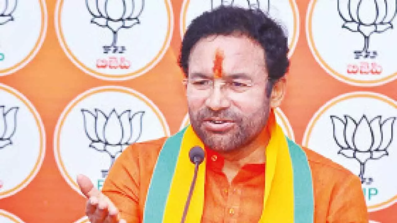 BJP is king in Jubilee Hills, asserts Kishan Reddy BJP is king in Jubilee Hills, asserts Kishan Reddy