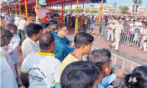 Heavy rush at Puri temple for ‘Panchuka Brata’