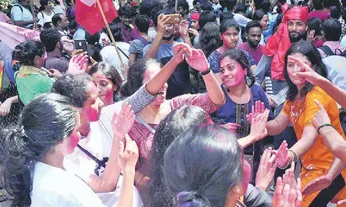 Voting in JNUSU elections today
