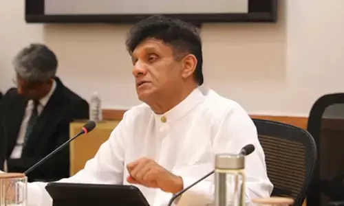 Sri Lankan opposition leader visits NITI Aayog