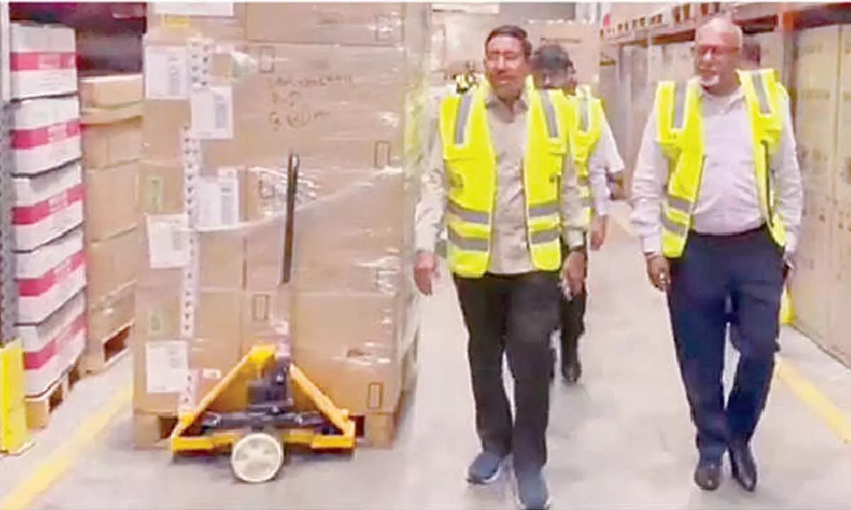 Narayana showcases AP as future logistics hub Narayana showcases AP as future logistics hub