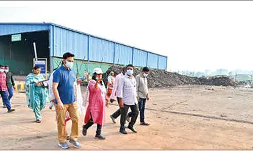 Civic chief inspects SWM Centre