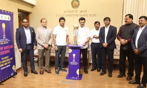 Tamil Nadu CM Stalin unveils FIH Hockey Men’s Junior World Cup 2025 trophy in Chennai