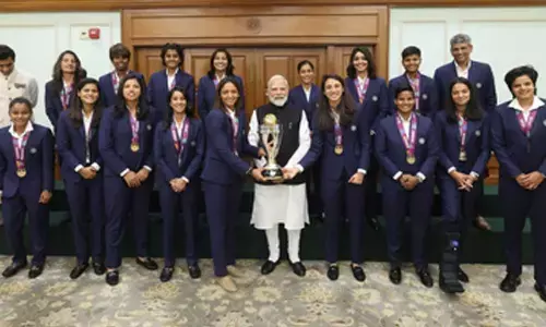 PM Modi meets Women’s ODI World Cup winning Indian team
