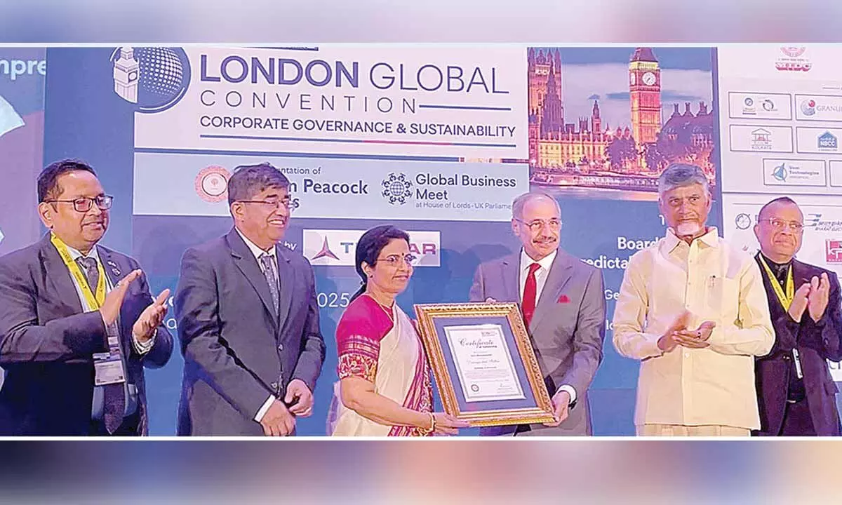 Naidu unveils in UK vision for AI-driven Amaravati Naidu unveils in UK vision for AI-driven Amaravati
