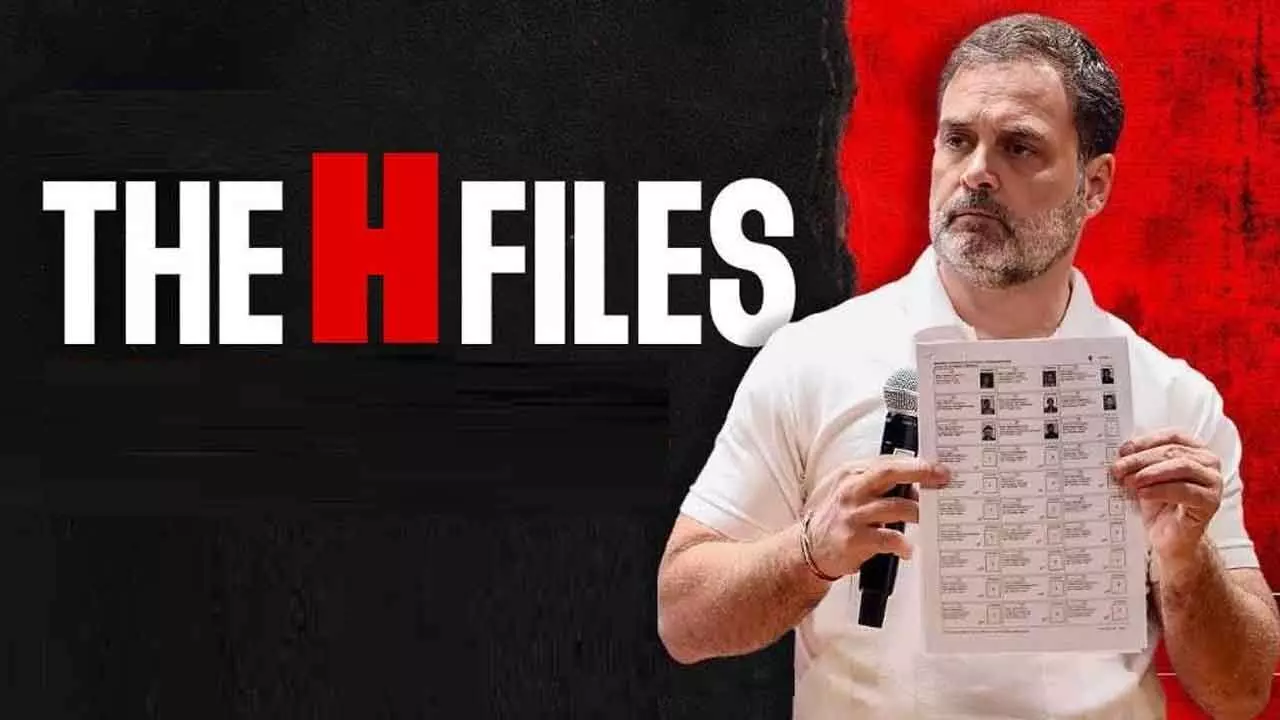 Vote Theft Bombshell: Rahul alleges ‘Sarkar Chori’ in Haryana Vote Theft Bombshell: Rahul alleges ‘Sarkar Chori’ in Haryana