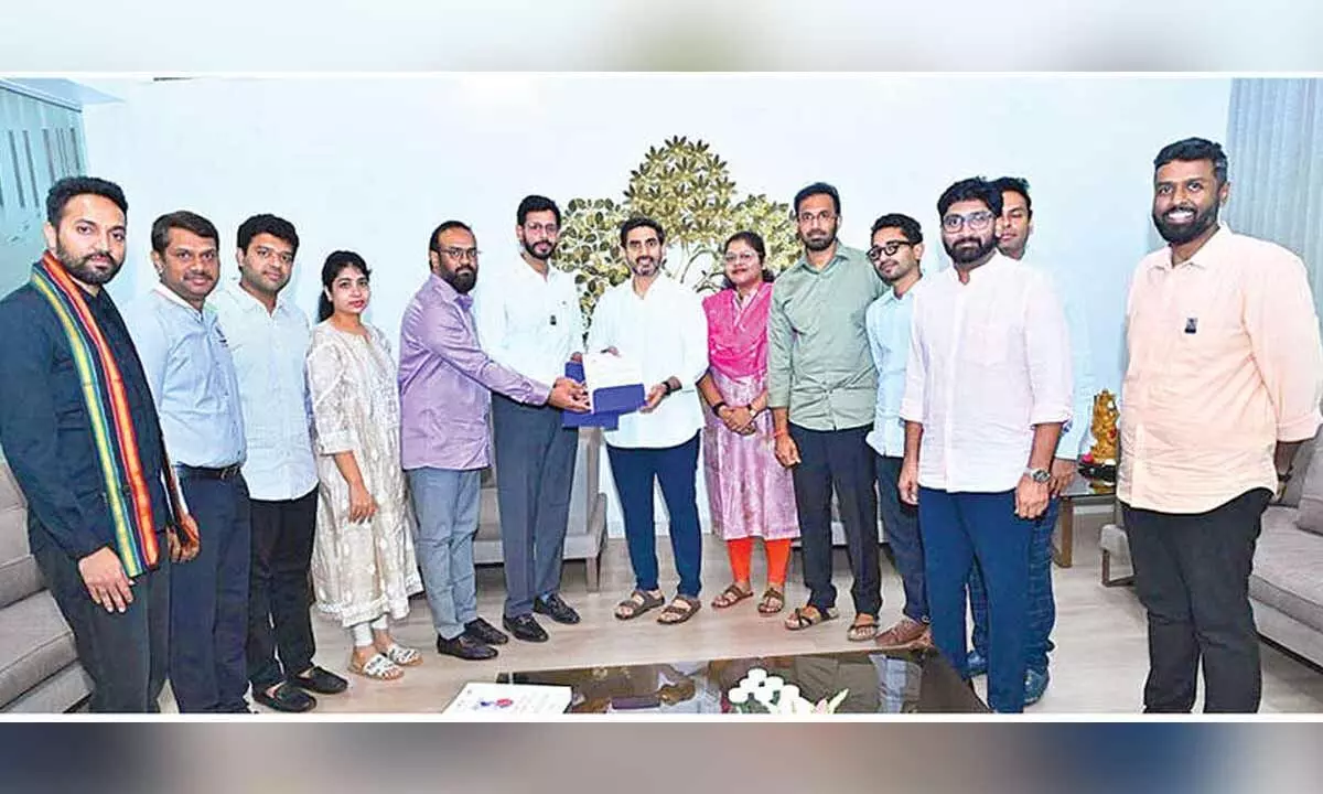 Lokesh invited to Yi national conference