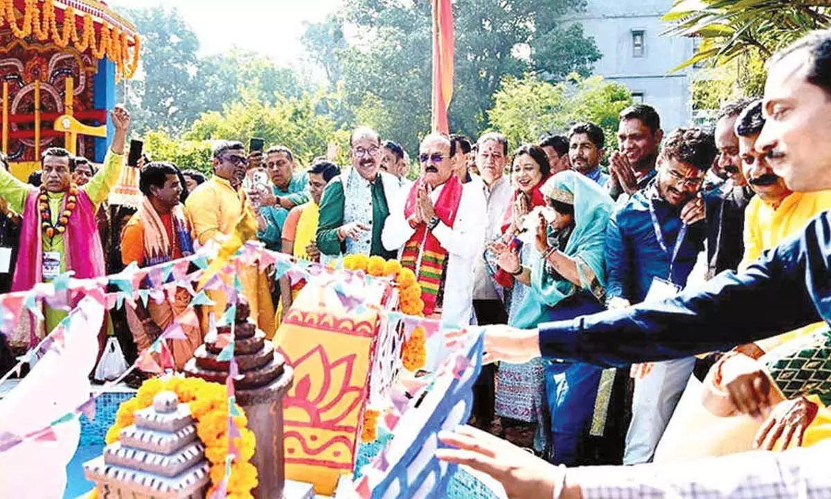 Delhi’s Hauz Khas Jagannath temple hosts ‘Boita Bandana’