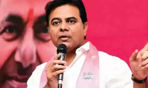 Revanth has no courage to arrest me, says KTR