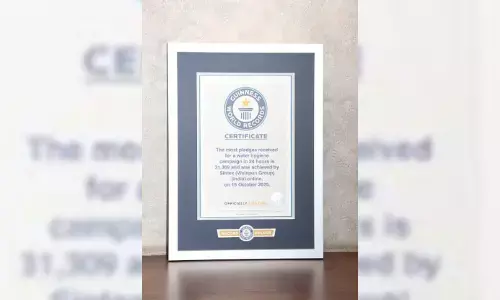 On Its 50th Anniversary, Sintex sets a ‘Guinness World Record’ to champion responsible water use across India