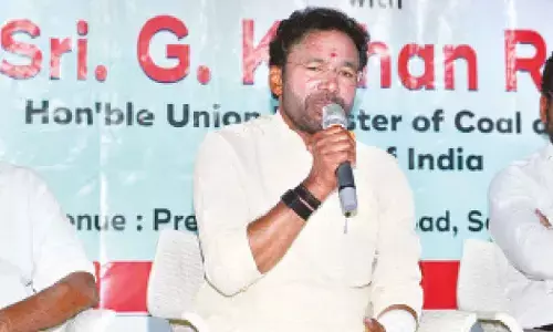 Kishan defends JH strategy; hits out at Cong-BRS nexus