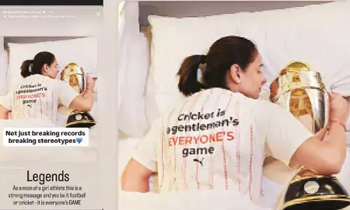 Deepshikha Deshmukh celebrates historic win