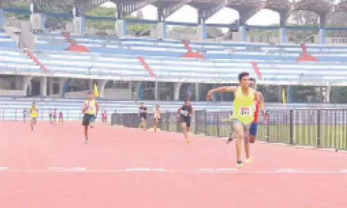 Young track and field athletes set the pace at Mini Karnataka Games 2025
