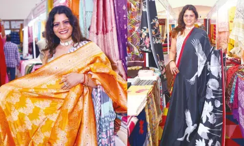 Manju Aggarwal Inaugurates National Silk Expo 2025 at Banjara Hills