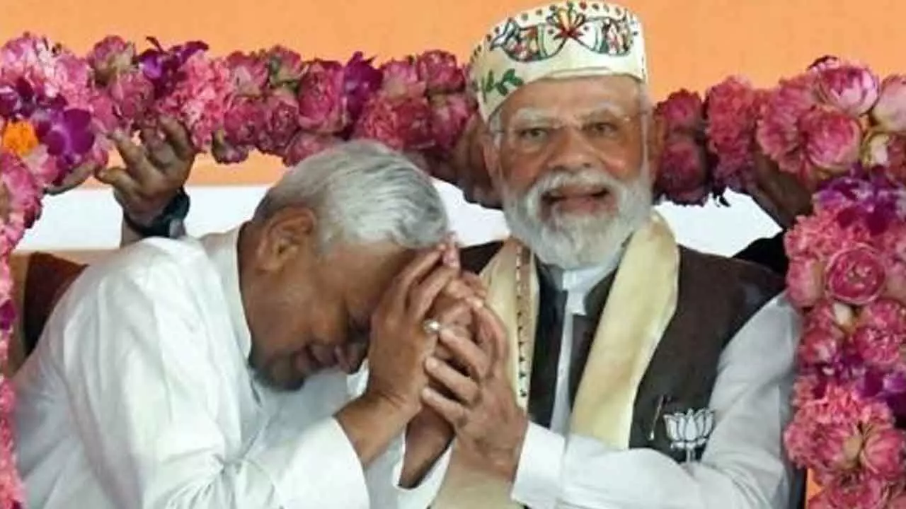 Bihars high turnout proof of trust in NaMo-Nitish: PM Bihars high turnout proof of trust in NaMo-Nitish: PM