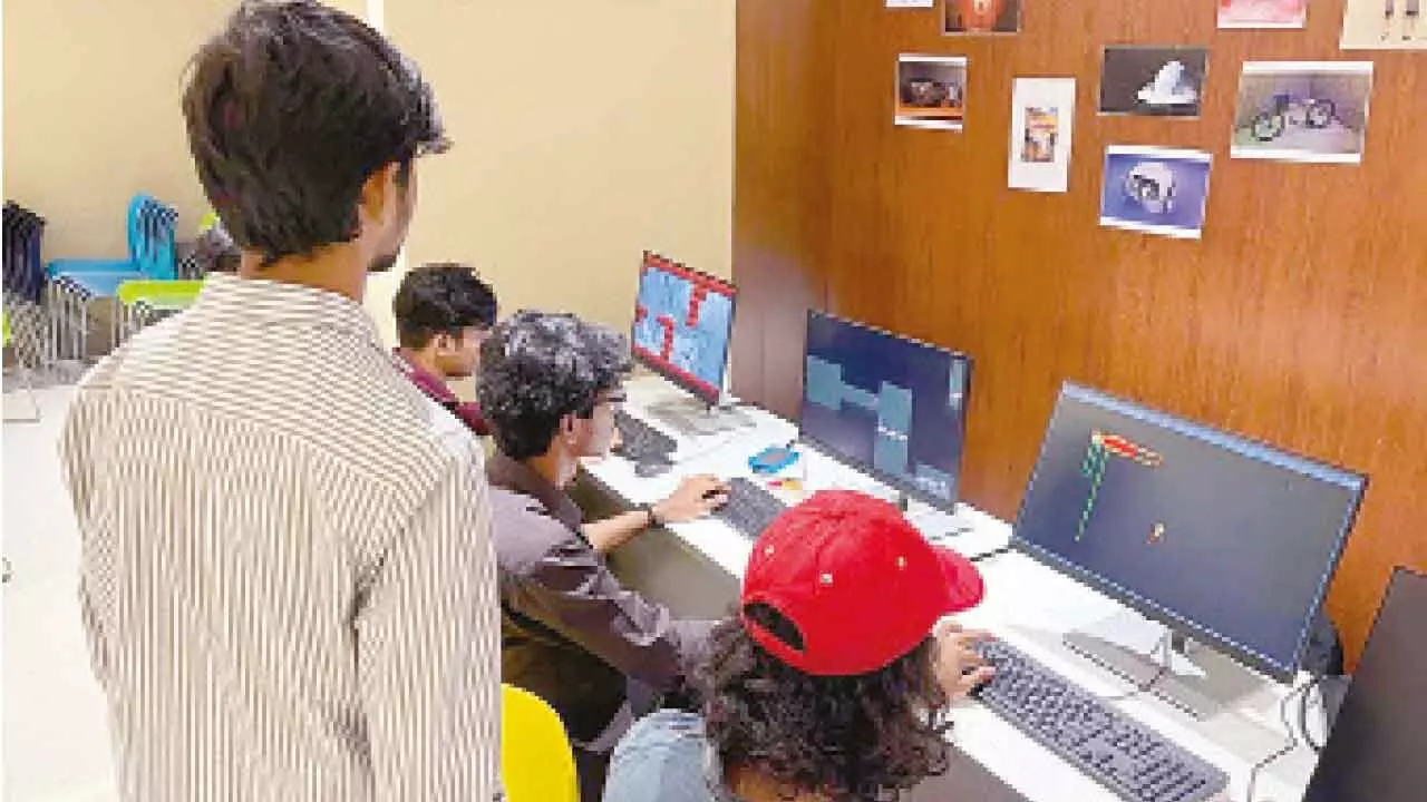 Students showcase innovations at art & technology exhibition