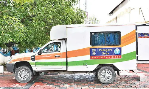 Passport services through mobile vans