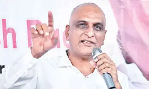 Harish Rao accuses CM of blackmail, threat politics