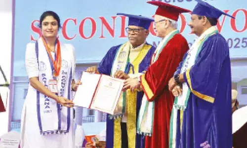 Convocation of Satavahana University: 161 students presented gold medals; 25 awarded PhD