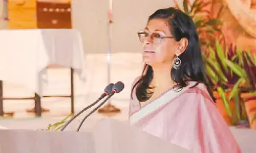 Nandita Das enjoys a nostalgic return to her alma mater on Sardar Patel’s 150th birth anniversary