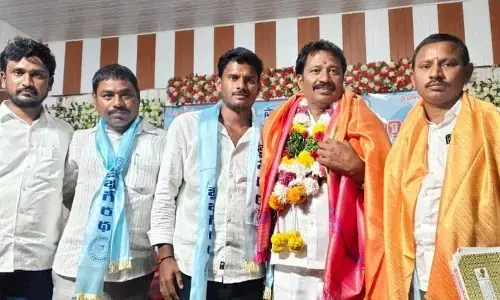 Uttanoor Thimmapa Sagar Elected President of Jogulamba Gadwal District Sagara Sangham; Leaders Call for Unity and Political Empowerment