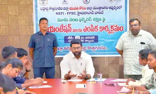 11 candidates selected for Rajahmundry training prog