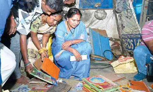 Kavitha demands immediate compensation for flood victims