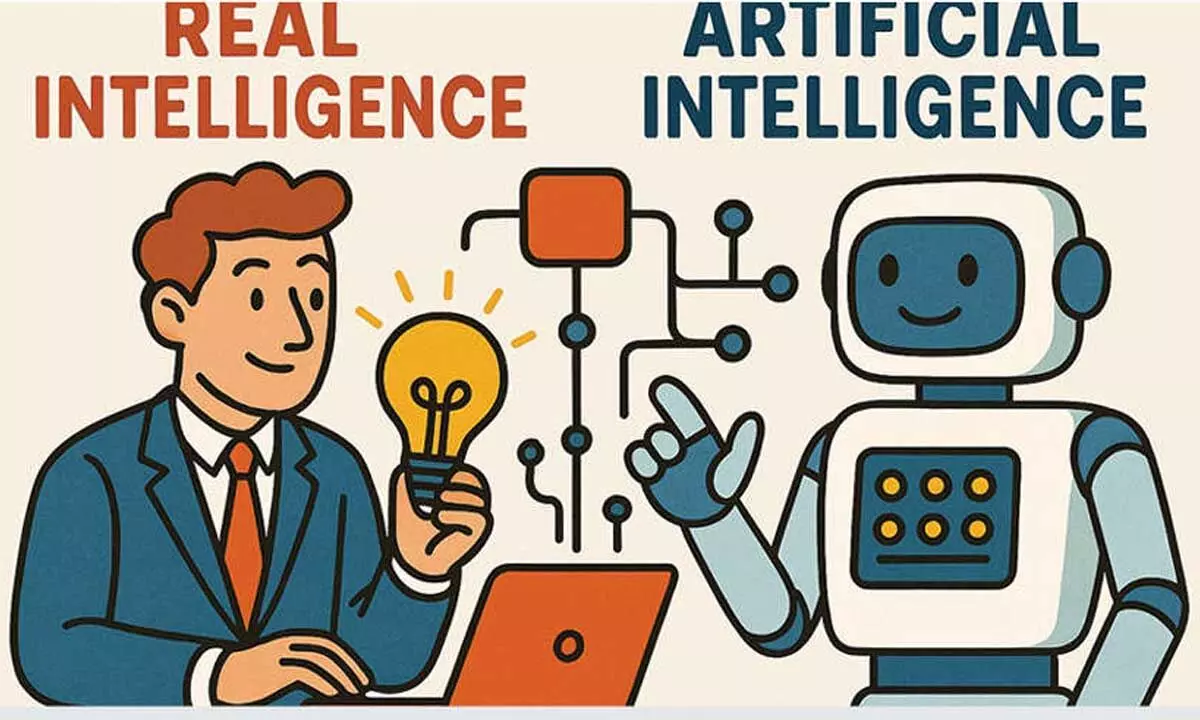 Artificial Intelligence should serve real intelligence