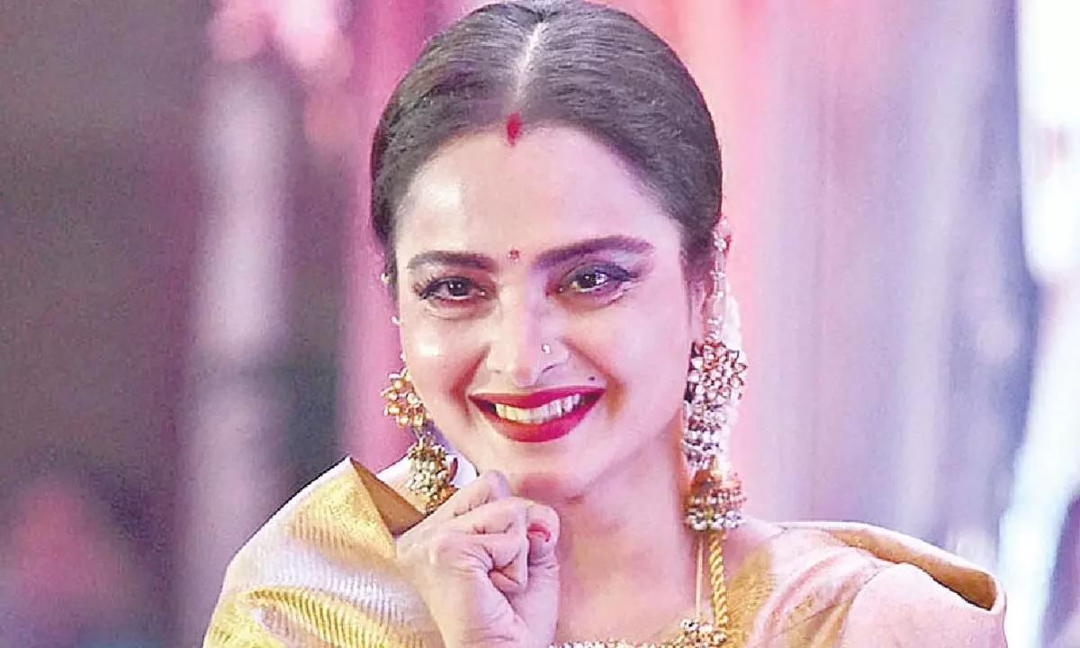 Rekha’s timeless beauty rooted in self-love and grace