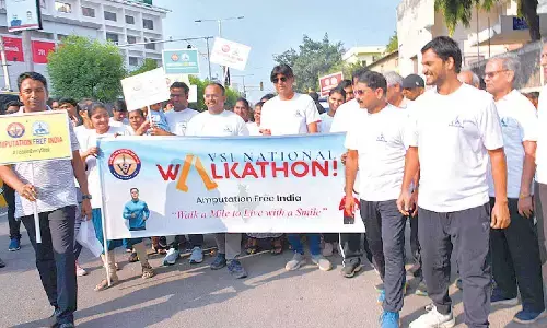 Walkathon held for awareness on vascular health