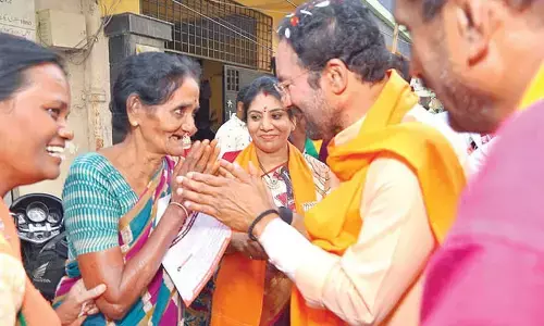 Kishan dares Cong, BRS for live debate