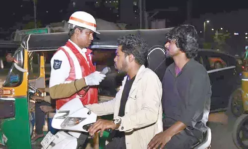 Traffic police book 1,642 drunk and drive offenders; 65 persons put behind bars