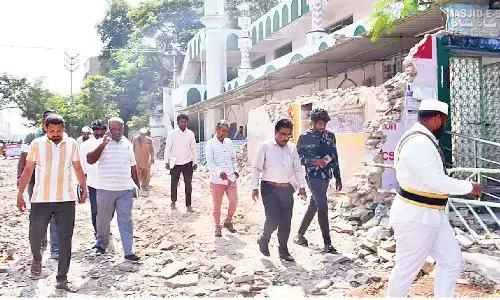 Rapid road expansion works underway