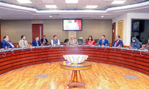 Delegation of Qatar leadership centre on maiden visit to India