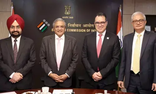 ECI meets with International IDEA delegation in Delhi