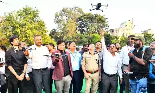Drones to be deployed at all polling stations for Jubilee Hills bypoll