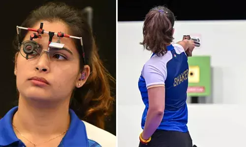 ISSF World Cships: Manu Bhaker, Esha Singh falter in 10m air pistol final, India settle for team silver