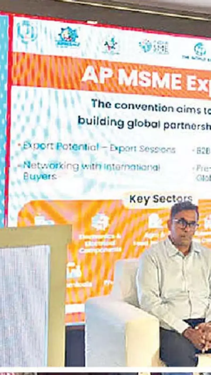 ‘AP embraces futuristic technologies, empowering MSMEs’ ‘AP embraces futuristic technologies, empowering MSMEs’