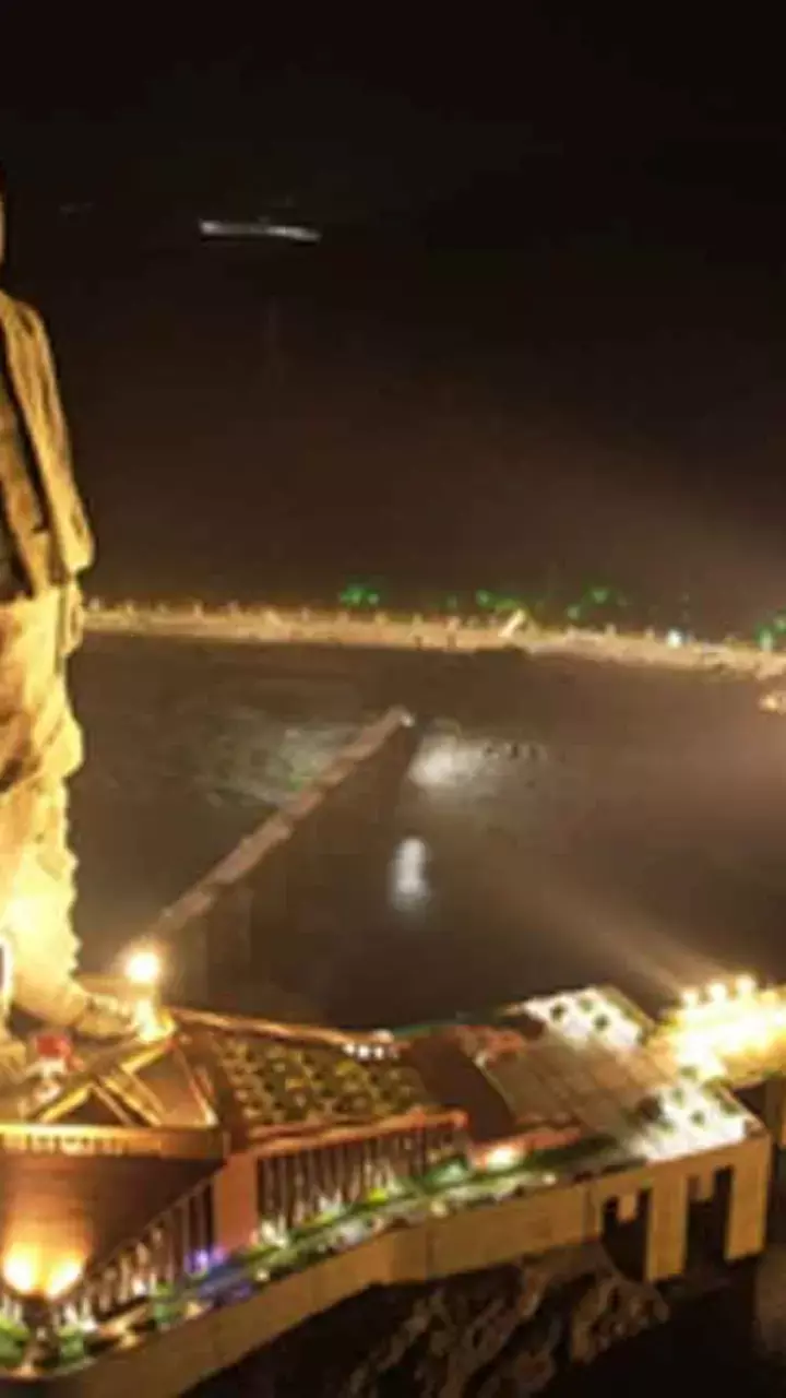 Statue of Unity illuminated in grand celebration of Sardar Patel’s birth anniversary